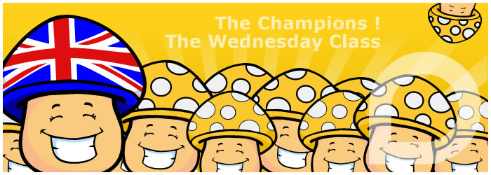 Picture of the-champions-the-wednesday-class !